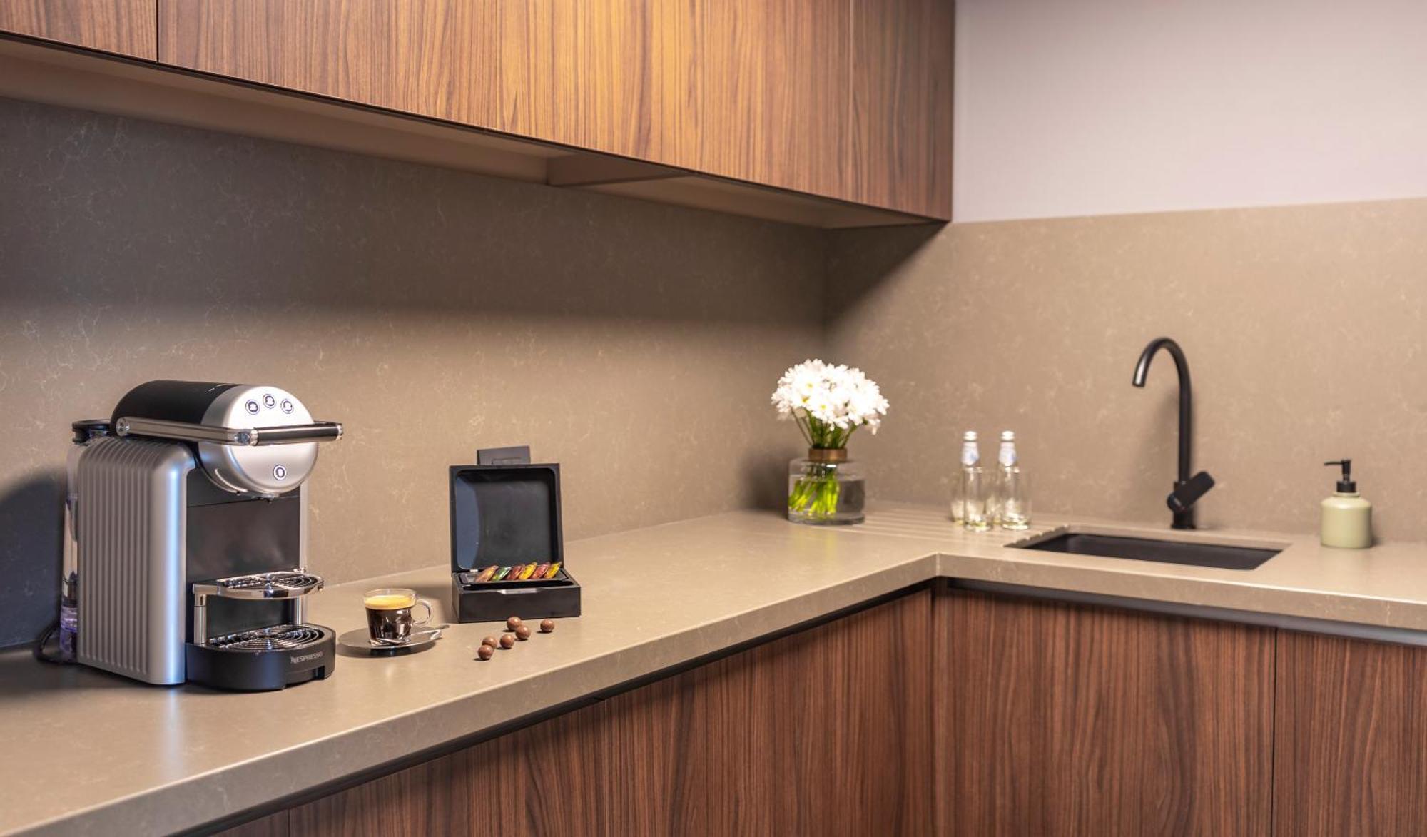Pullman Santiago Vitacura Екстериор снимка A Nespresso machine in a kitchen